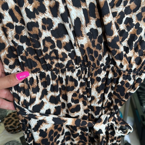 GIRLY & FLIRTY LEOPARD PRINT JUMPSUIT - Picture 7 of 7